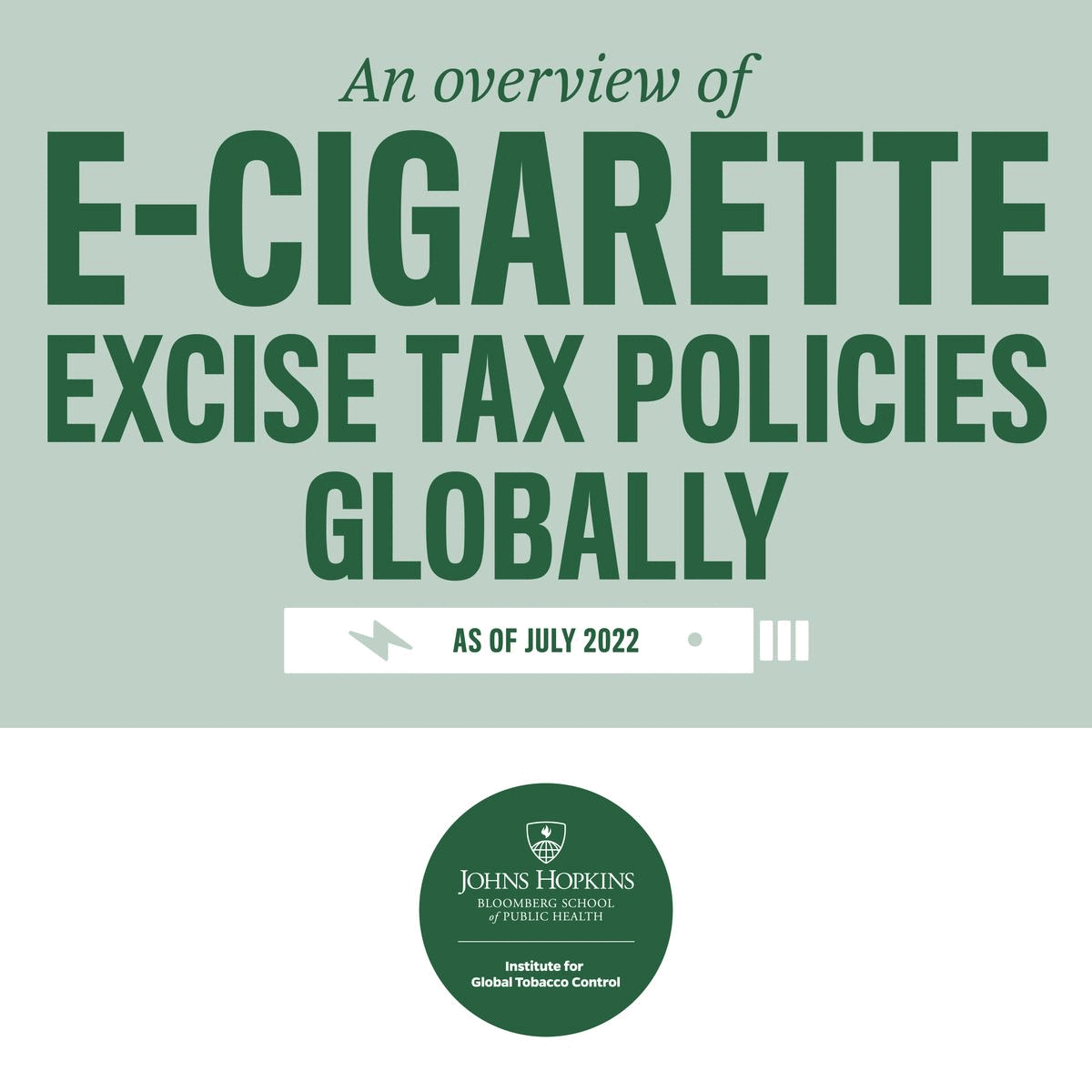 E Cigarette Excise Taxes A Global Overview Global Tobacco Control 